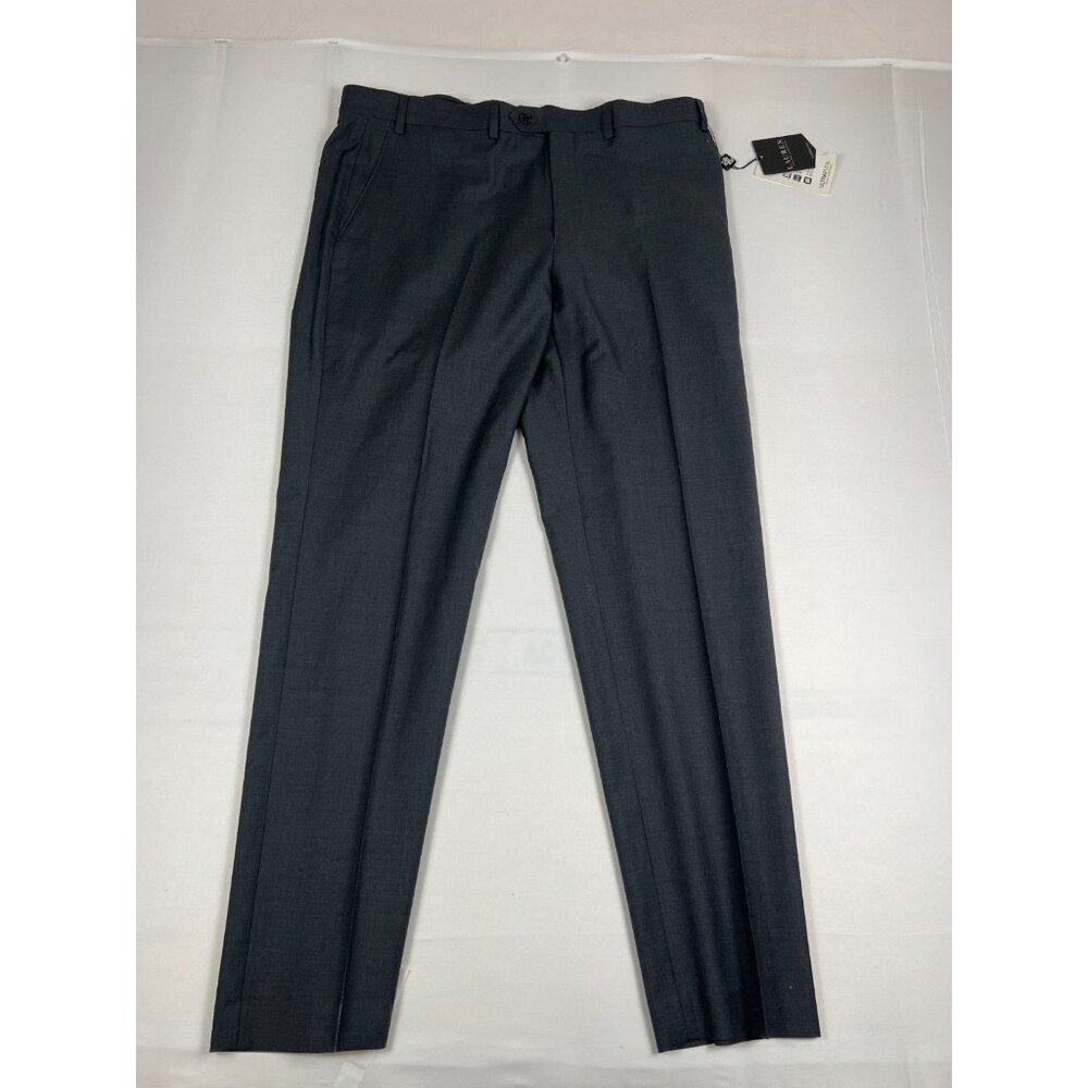 Lauren Ralph Lauren Men 38x32 Gray 100% Wool Ultra Flex Classic Fit Pants NWT